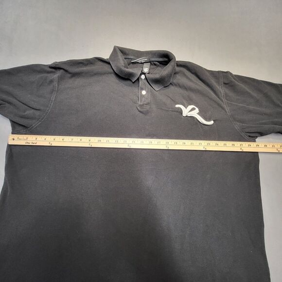 Rocawear Polo Shirt Mens 3XL Black Short Sleeve Embroidered Logo - Picture 5 of 7